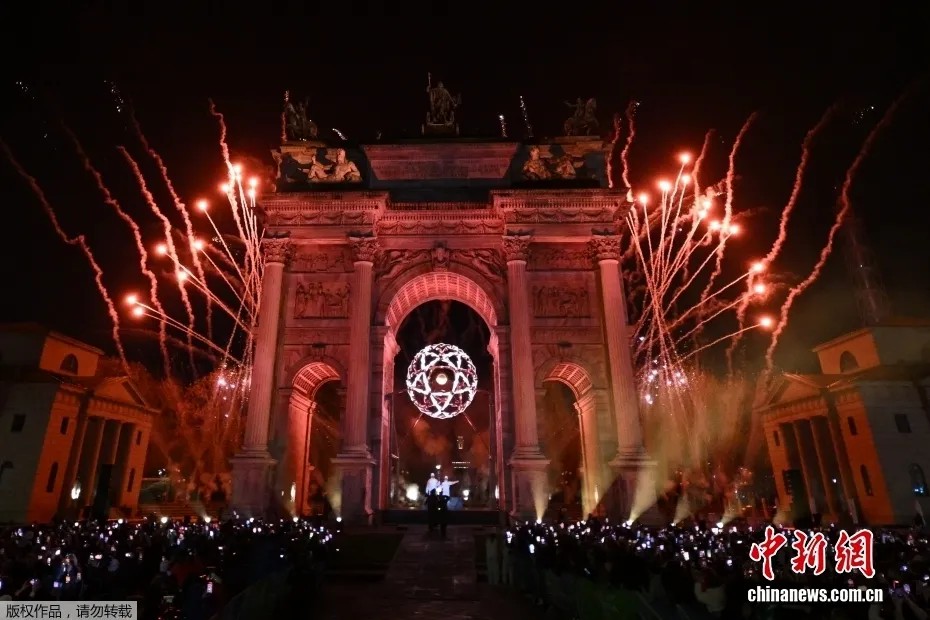 一觉醒来，米兰冬奥会开幕！中国红惊艳亮相，