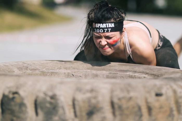 北京世园公园迎来野放计划户外运动节 斯巴达勇